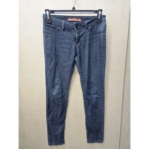 2BWU Womens Skinny Jeans Dark Wash Stretch Denim Size 7 Skinny Leg